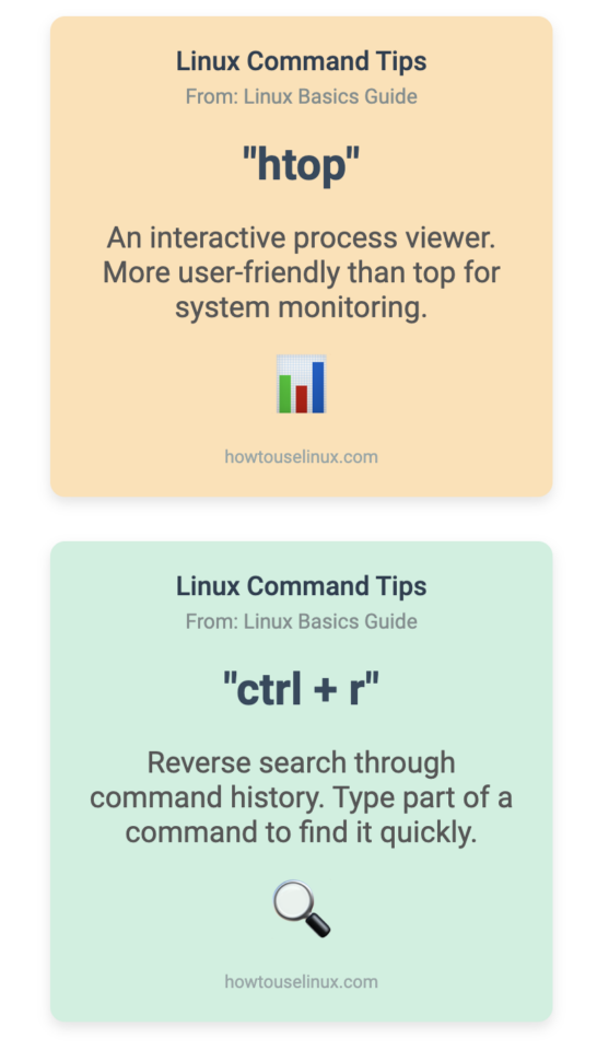 Linux Commands Tips 2024-09-28 - howtouselinux