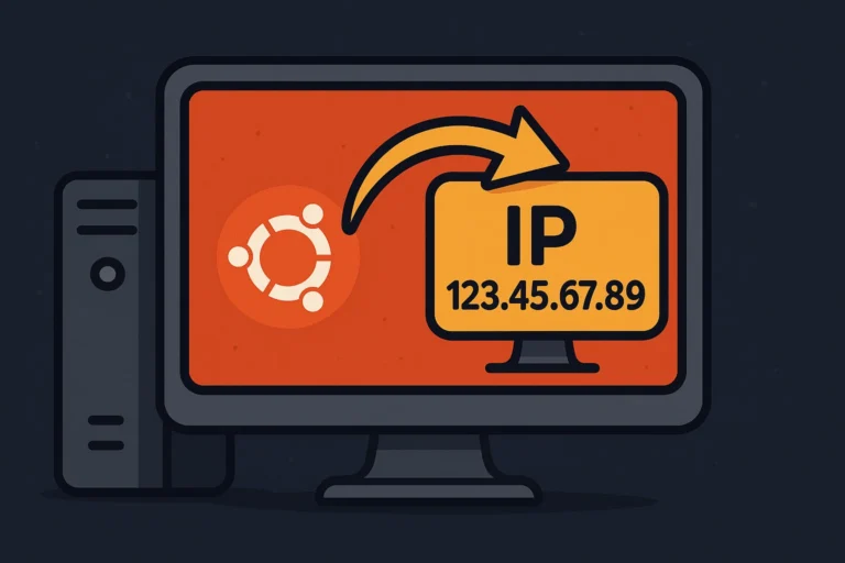 change ip address in ubuntu